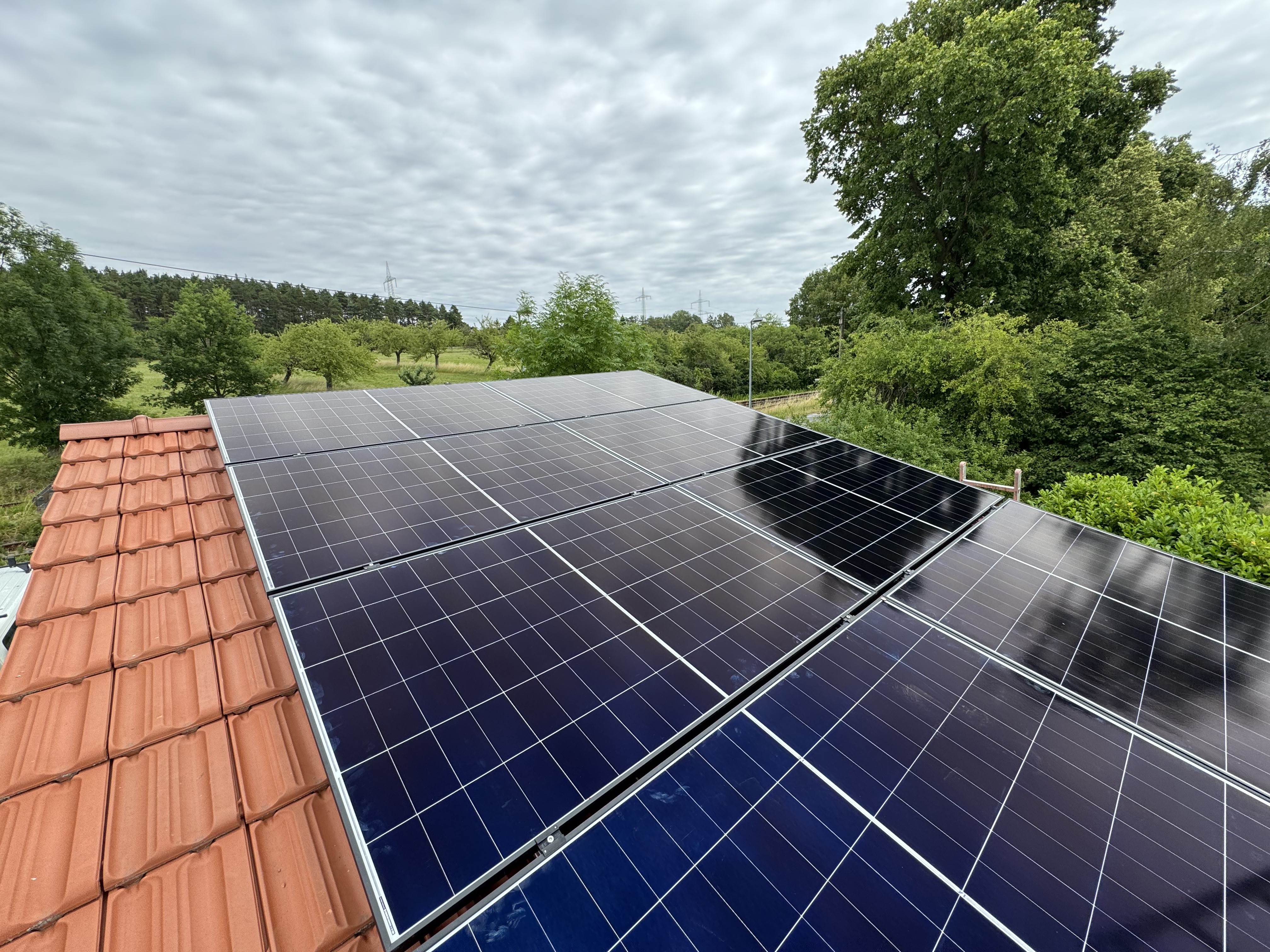 PV- und Speichererweiterung auf Garagendach